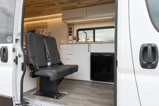 FOLDAWAY SECOND-ROW SEAT
